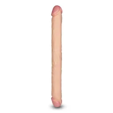 Двосторонній фалоімітатор - King-Sized Realistic Slim Ultra Double Dildo 17