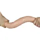 Двосторонній фалоімітатор - King-Sized Realistic Slim Ultra Double Dildo 17