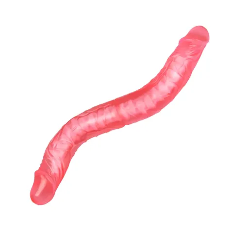 Двосторонній фалоімітатор - Double Dong Pink, 14