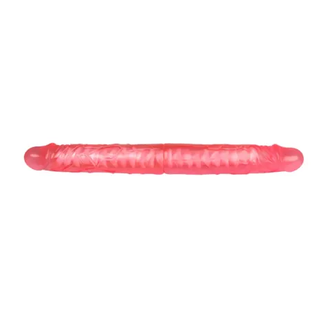 Двосторонній фалоімітатор - Double Dong Pink, 14