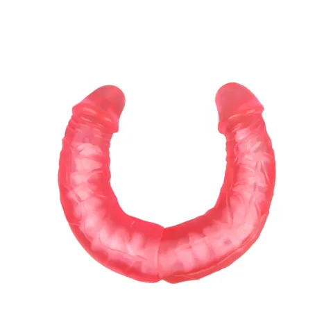 Двосторонній фалоімітатор - Double Dong Pink, 14