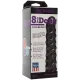 Дилдо Doc Johnson CodeBlack - 8 Inch Raging Vac-U-Lock із стимулювальним рельєфом, діаметр 3,8 см