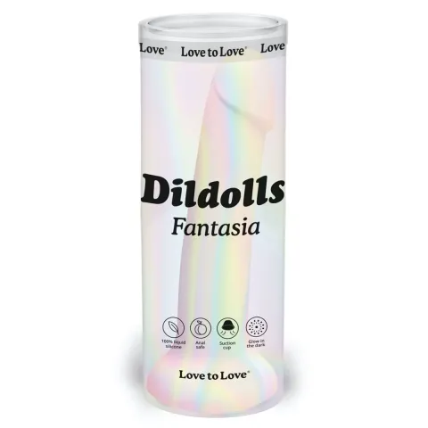 Дилдо, що світиться в темряві Love To Love DILDOLLS - FANTASIA ультрам’який