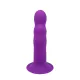 Дилдо с присоской Adrien Lastic Hitsens 3 Purple, отлично подходит для страпона, диаметр 4,1 см, длина 18,2 см