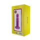 Дилдо с присоской Adrien Lastic Hitsens 3 Purple, отлично подходит для страпона, диаметр 4,1 см, длина 18,2 см