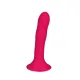 Дилдо с присоской Adrien Lastic Hitsens 4 Pink, отлично подходит для страпона, диаметр 3,7 см, длина 17,8 см