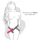 Дилдо с присоской Adrien Lastic Hitsens 4 Pink, отлично подходит для страпона, диаметр 3,7 см, длина 17,8 см
