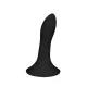 Дилдо с присоской Adrien Lastic Hitsens 5 Black, отлично подходит для страпона, диаметр 2,4 см, длина 13 см