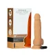 Фаллоимитатор ADDICTION Dual Density Silicone Dildo Caramel 8″, присоска, диаметр 4,3 см, виброшарик