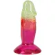 Фалоімітатор Doc Johnson Crystal Jellies - 4.5 Inch Classic Dong - Rainbow