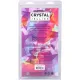 Фаллоимитатор Doc Johnson Crystal Jellies — реалистичный член длиной 7 дюймов с яичками — бирюзовый