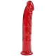 Фалоімітатор Doc Johnson Jelly Jewels Dong & Suction Cup Red, діаметр 3,6 см, антибактеріальний ПВХ