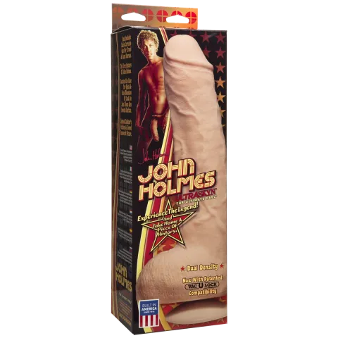 Фаллоимитатор Doc Johnson John Holmes ULTRASKYN, диаметр 6 см, Vack-U-Lock