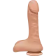 Фалоімітатор Doc Johnson The D - Super D - 9 Inch With Balls - ULTRASKYN, діаметр 5,1 см