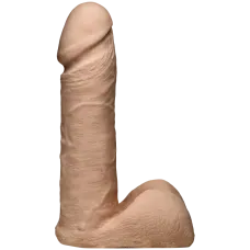 Фалоімітатор Doc Johnson Vac-U-Lock - 6 Inch ULTRASKYN Cock White, діаметр 4,3 см