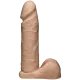Фаллоимитатор Doc Johnson Vac-U-Lock — 8 Inch ULTRASKYN Cock White, диаметр 5,1 см