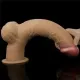 Фаллоимитатор — «Cock» с двухслойной ручкой, 12,5 дюймов, телесного цвета