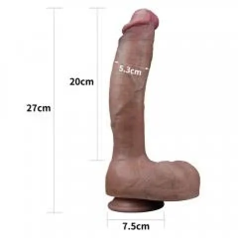 Фалоімітатор - Dual-Layered Silicone Cock 10.5