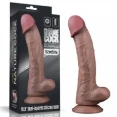 Фалоімітатор - Dual-Layered Silicone Cock 10.5