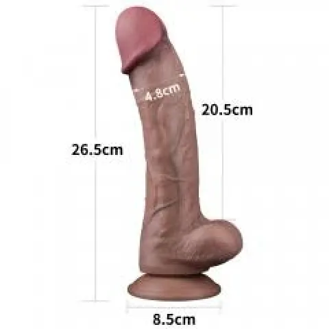 Фалоімітатор - Dual-Layered Silicone Cock 10.5