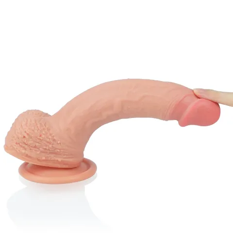 Фалоімітатор - Dual-Layered Silicone Cock 8.5