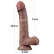 Фалоімітатор - Dual-Layered Silicone Cock 9