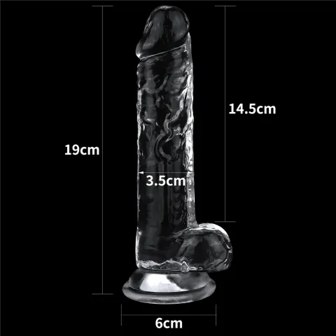Фаллоимитатор — Flawless Clear Dildo 7,5