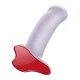Фаллоимитатор Fun Factory AMOR Purple, длина 14,6 см, диаметр 3,7 см, изогнутый