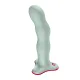 Фалоімітатор Fun Factory BOUNCER Light Green, кульки всередині, ефект вібрації, діаметр 3,9 см