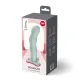 Фалоімітатор Fun Factory BOUNCER Light Green, кульки всередині, ефект вібрації, діаметр 3,9 см