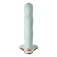 Фалоімітатор Fun Factory BOUNCER Light Green, кульки всередині, ефект вібрації, діаметр 3,9 см