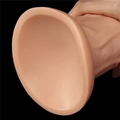 Фалоімітатор - King-Sized Realistic Curved Dildo 9.5