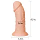 Фалоімітатор - King-Sized Realistic Curved Dildo 9.5