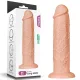Фаллоимитатор — реалистичный длинный дилдо размера «King-Size», 11 дюймов, телесного цвета