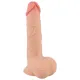 Фаллоимитатор — Nature Skin Dildo с подвижной оболочкой, 19 см