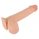 Фаллоимитатор — Nature Skin Dildo с подвижной оболочкой, 19 см