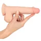 Фаллоимитатор — Nature Skin Dildo с подвижной оболочкой, 19 см