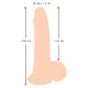 Фаллоимитатор — Nature Skin Dildo с подвижной оболочкой, 19 см