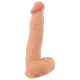 Фаллоимитатор — Nature Skin Dildo с подвижной оболочкой, 25 см