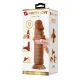 Фалоімітатор PRETTY LOVE QUENTIN 7.2(184mm) Sliding Skin Series TPR, Suction base Bendable