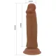 Фалоімітатор PRETTY LOVE QUENTIN 7.2(184mm) Sliding Skin Series TPR, Suction base Bendable