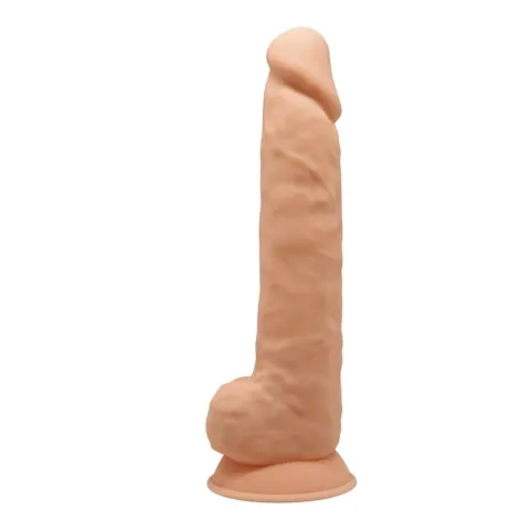 Реалистичный фаллоимитатор SilexD Arnold Flesh (MODEL 5, размер 10 дюймов), двухслойный, силикон + Silexpan
