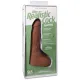 Фалоімітатор, що кінчає Doc Johnson The Realistic Cock ULTRASKYN - Squirting 9,5 Inch Caramel