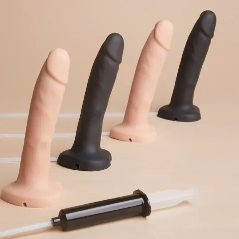 Фаллоимитатор со сквиртингом Strap-On-Me Squirting Cum Dildo Realistic Flash, диам. 3,9 см, силикон