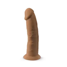 Фаллоимитатор SilexD Henry Caramel (MODEL 2, размер 7,5 дюйма), двухслойный, силикон + Silexpan, диаметр 4,8 см