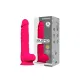 Фалоімітатор SilexD Kingston Pink (MODEL 15in), двошаровий, силікон+Silexpan, діаметр 7 см