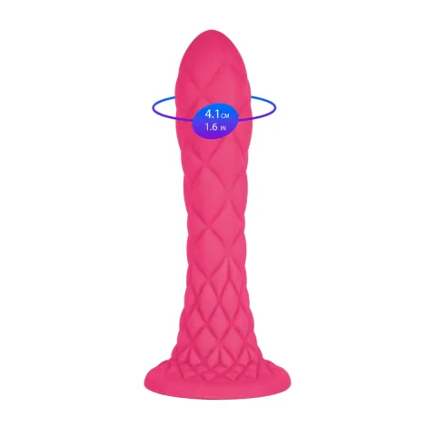 Фалоімітатор - Silexd Liquid Silicone Fantasy Dreamy Size 7, рожевий