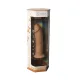 Фалоімітатор SilexD Robby Caramel (MODEL 2 size 6in), двошаровий, силікон + Silexpan, діаметр 3,5см