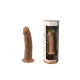 Фалоімітатор SilexD Robby Caramel (MODEL 2 size 6in), двошаровий, силікон + Silexpan, діаметр 3,5см