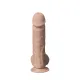 Фалоімітатор SilexD Tomas Real Skin Flesh MODEL 1, реалістичний, на присосці, діаметр 4,9 см